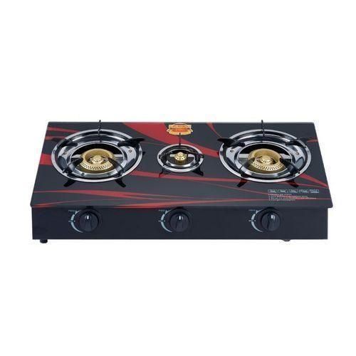Gas Burner – 3 Burner Auto Glass